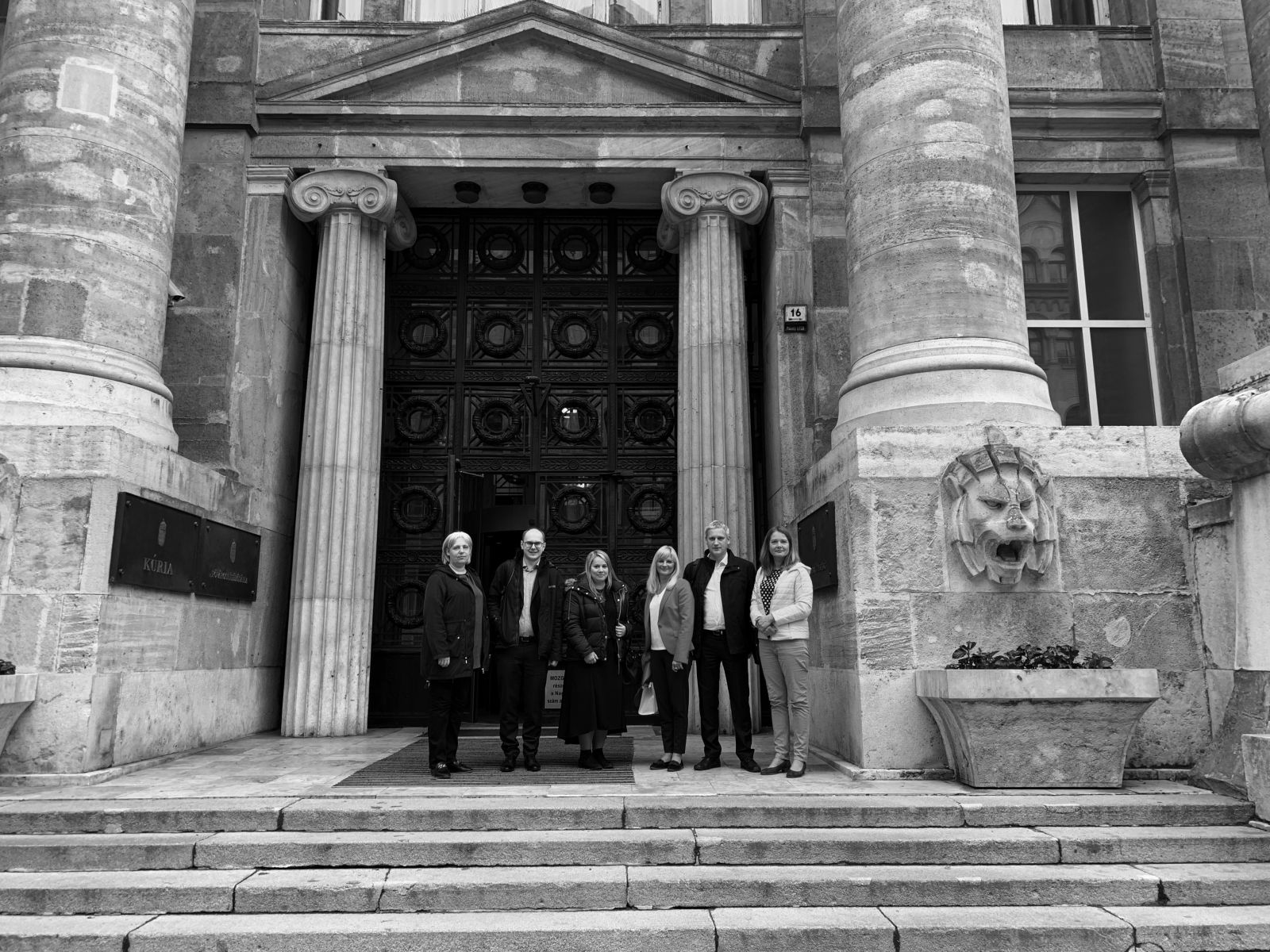 Augstākās tiesas Administrācijas delegācija pie Ungārijas Augstākās tiesas