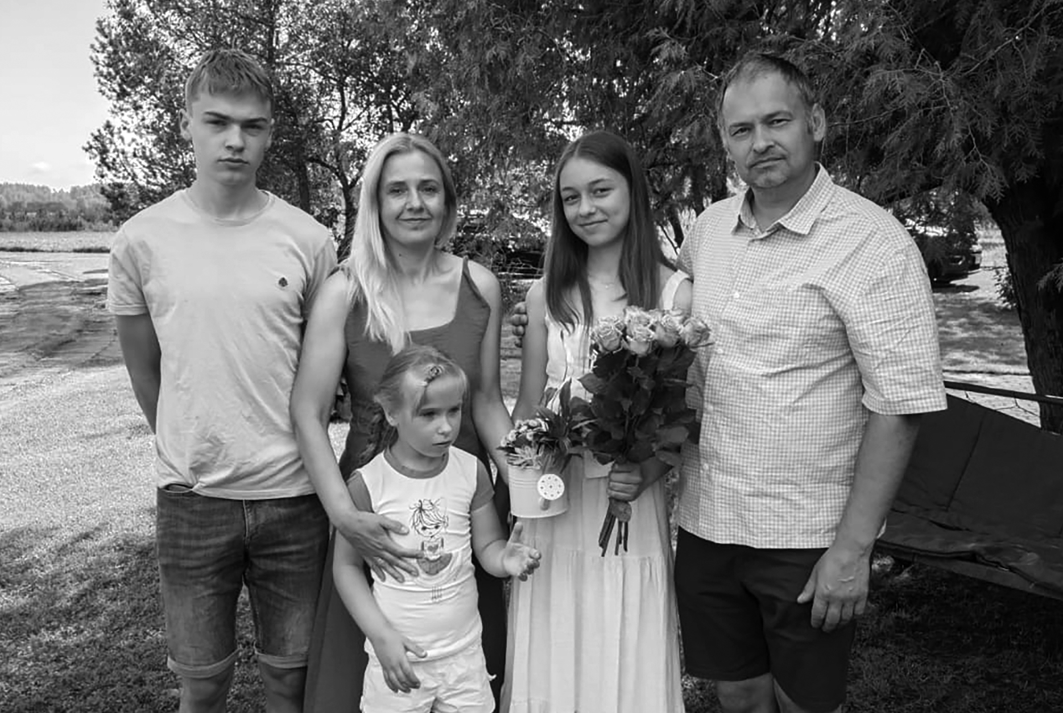 Indra ar savu ģimeni  šā gada vasarā