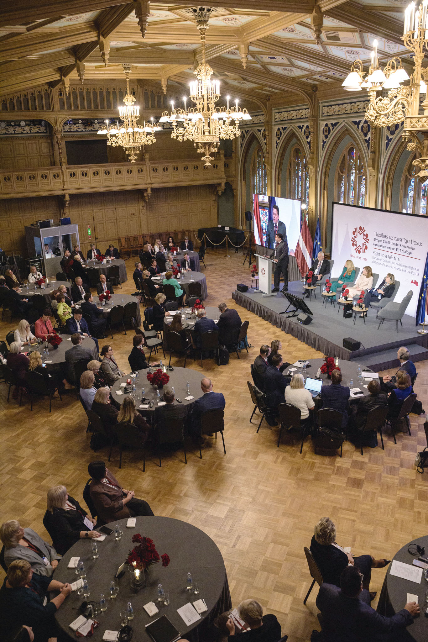 Konferenci atklāj Augstākās tiesas priekšsēdētājs Aigars Strupišs